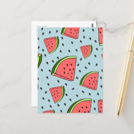 Vattenmelon Vykort