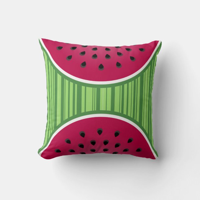 Vattenmelon Wedgies Kudde (Framsida)