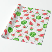 Vattenmelon Wrapping Papper - Red
