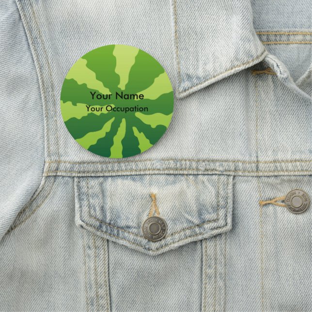 Vattenmelonbakgrund Namnbricka (På plats)