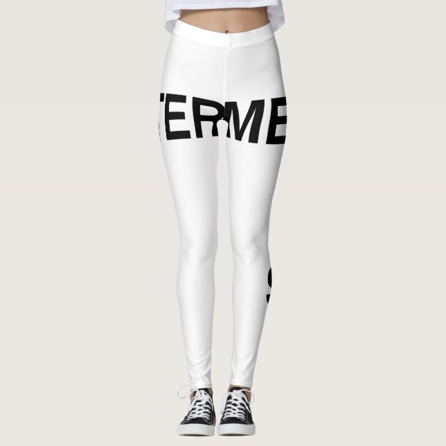 VATTENMELONELVIS damasker Leggings (Framsida)