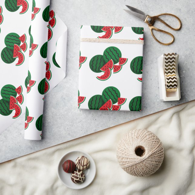 Vattenmelonens dag  presentpapper (Hantverk)