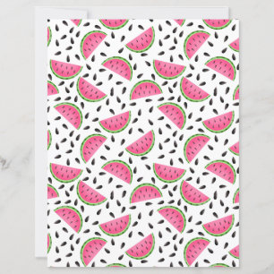 Vattenmeloners Scrapbookpapper