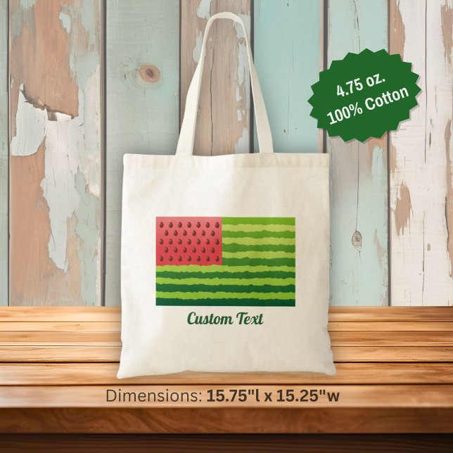 Vattenmelonflagga Tygkasse (Skapare uppladdad)