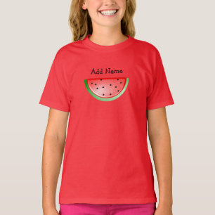 Vattenmelonflicka för personlig kända skjorta tee shirt