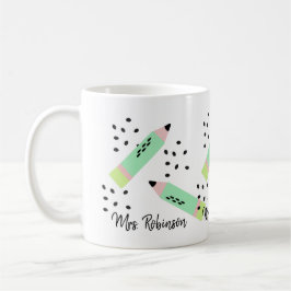 Vattenmelonfrön Tillbaka till skolan  Lärarpresent Kaffemugg