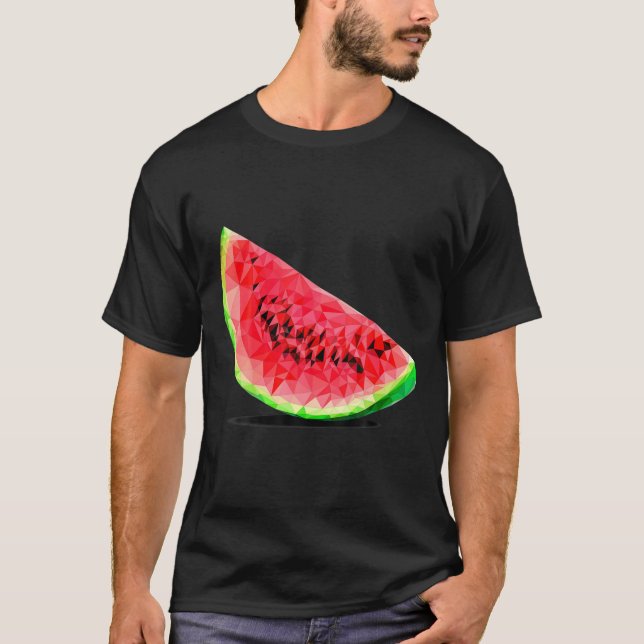 Vattenmelonfrukt - Melonfrukt - Coola Sommargåva T Shirt (Framsida)