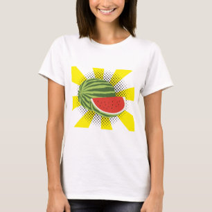 Vattenmelonfruktdesign T Shirt