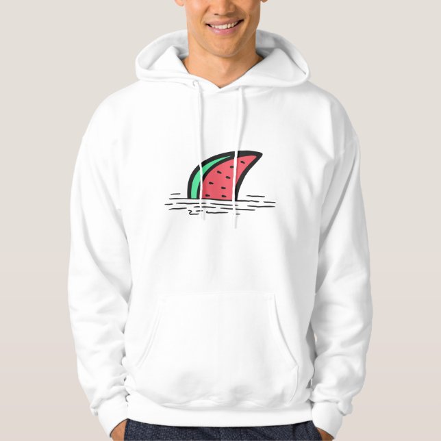 Vattenmelonhaj Hoodie (Framsida)