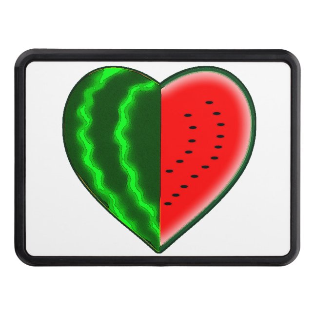 Vattenmelonkärlek Skydd För Dragkrok (Framsidan)