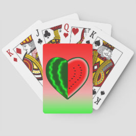 Vattenmelonkärlek Spelkort