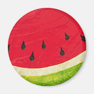 VATTENMELONMAGNET FÖR KYLDÖRREN MAGNET