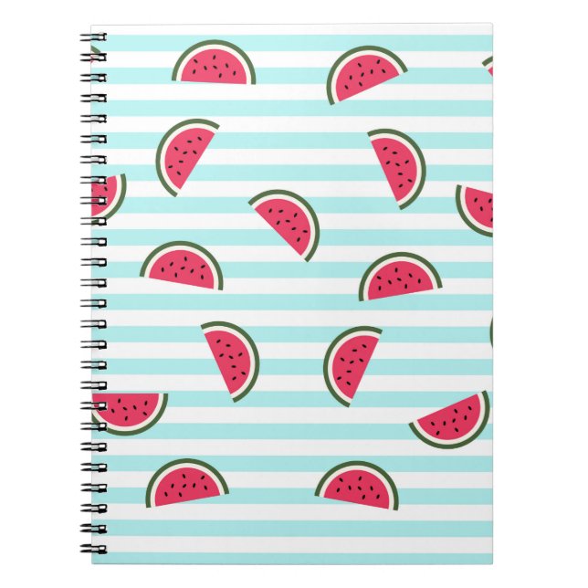 Vattenmelonmönster Anteckningsbok (Framsidan)