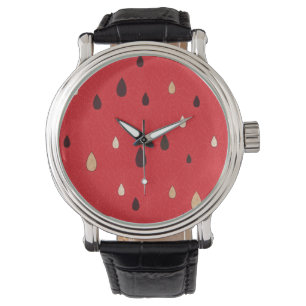 Vattenmelonmönster Armbandsur