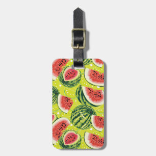 Vattenmelonmönster Bagagebricka
