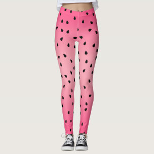 Vattenmelonmönster leggings