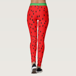 Vattenmelonmönster Leggings