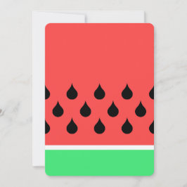 vattenmelonsegment inbjudningar