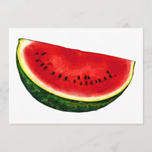 Vattenmelonsegment Inbjudningar