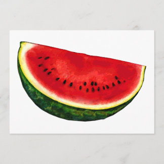 Vattenmelonsegment Inbjudningar