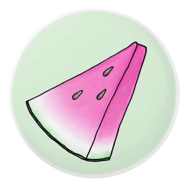 Vattenmelonsegment Knopp (Framsidan)