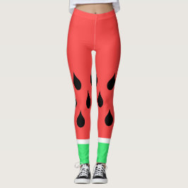 vattenmelonsegment leggings