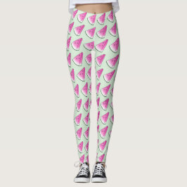 Vattenmelonsegment Leggings