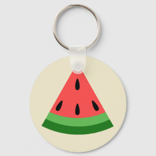 Vattenmelonsegment Nyckelring