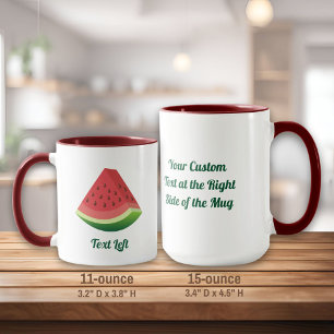 Vattenmelonsegmentet Mugg