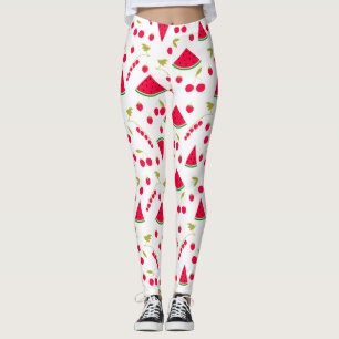 Vattenmelonskivor Leggings