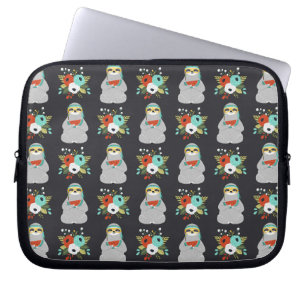 VattenmelonSlothmönster Laptop Fodral