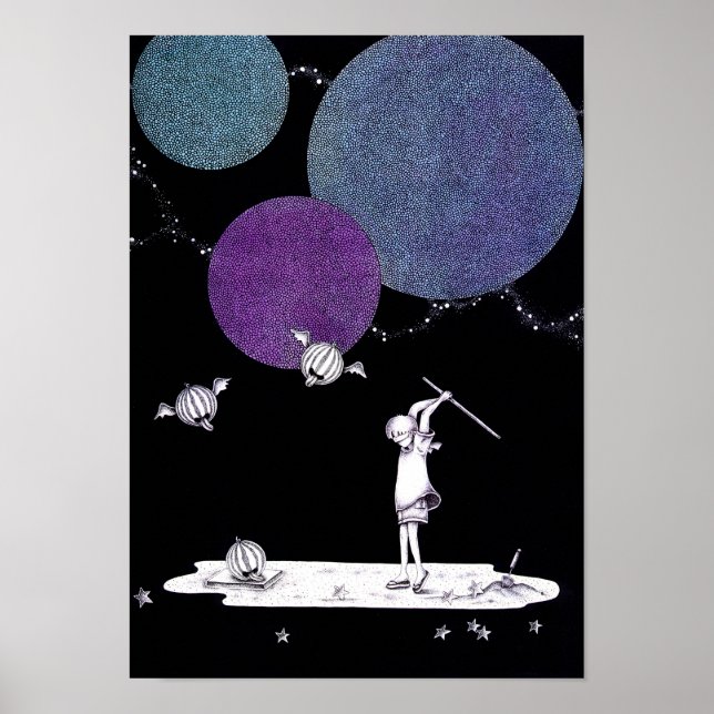 Vattenmelonssmashning. Poster (Framsidan)