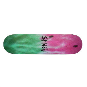 Vattenmelonstänk! Skateboard Bräda 21,5 Cm