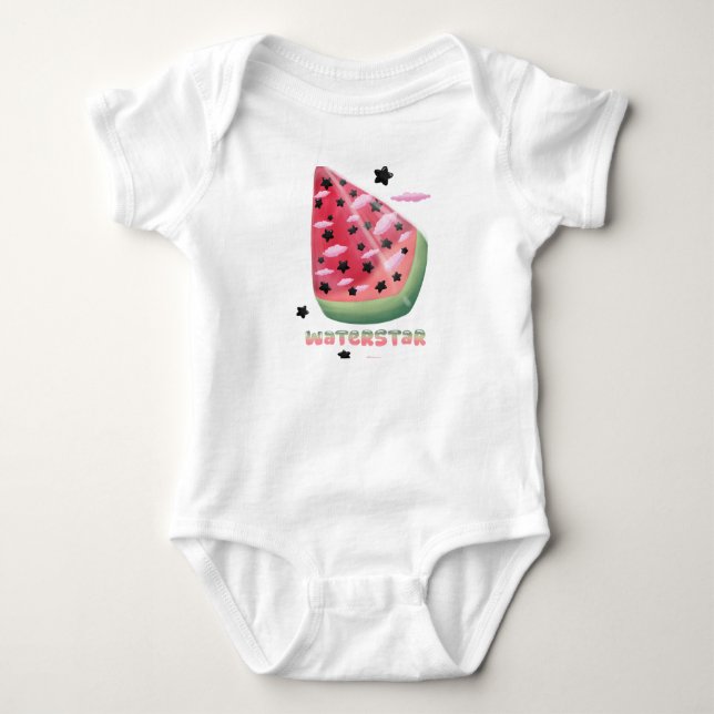 Vattenmelonstjärna  t shirt (Framsida)