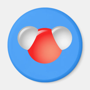 Vattenmolekyl H2O Magnet