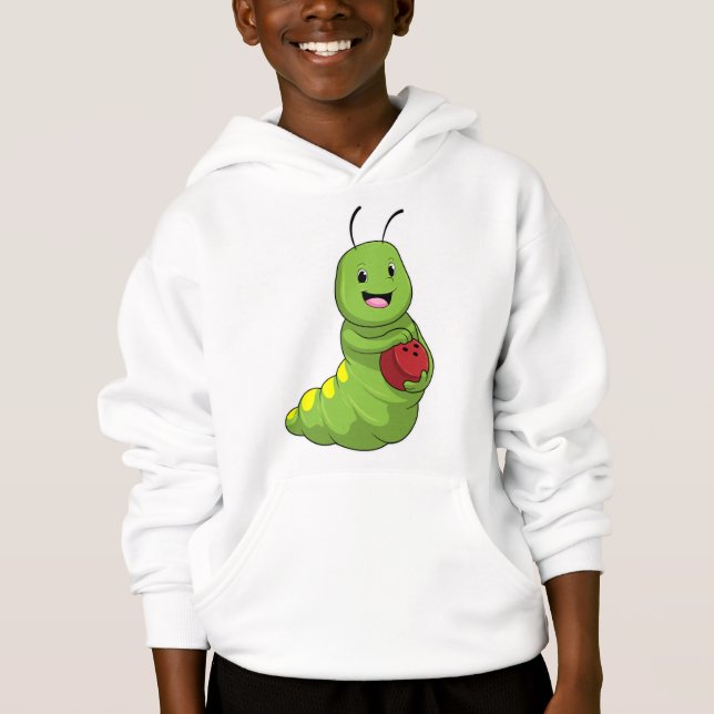 Vattenpelare i Bowling med Bowling ball T Shirt (Framsida)