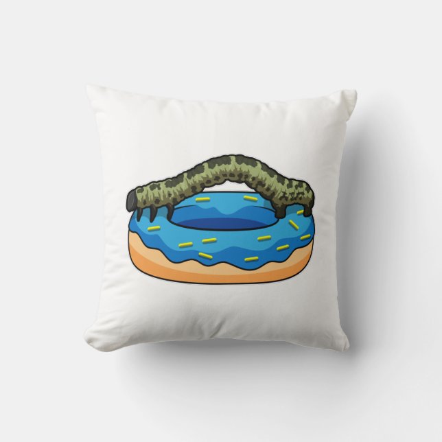 Vattenpelare i Donut Kudde (Framsida)