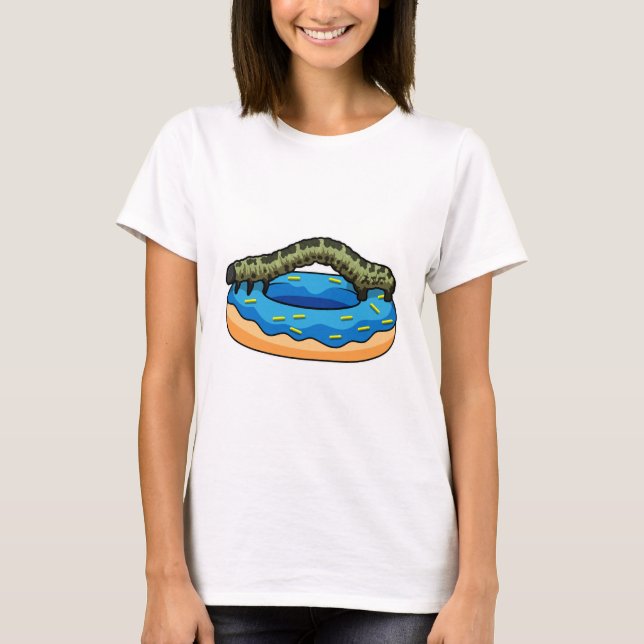 Vattenpelare i Donut T Shirt (Framsida)