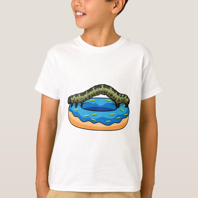 Vattenpelare i Donut T Shirt (Framsida)