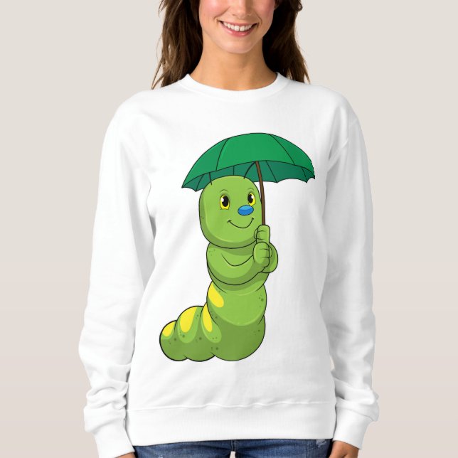 Vattenpelare i Rining med Parbrella T Shirt (Framsida)