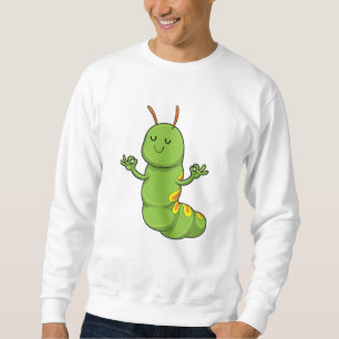 Vattenpelare i Yoga Meditation Lång Ärmad Tröja