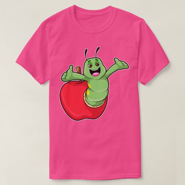 Vattenpelare med äpple 1 t shirt (Design framsida)