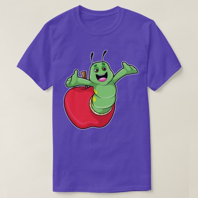 Vattenpelare med äpple 2 t shirt (Design framsida)