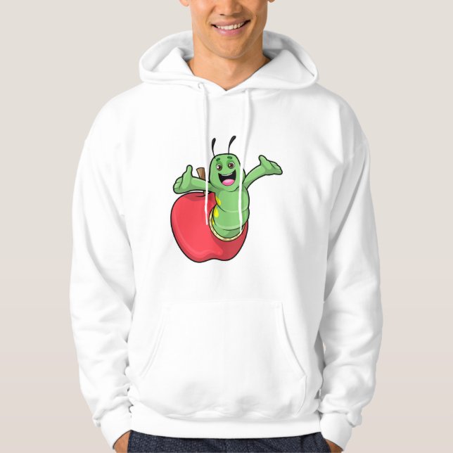 Vattenpelare med äpple hoodie (Framsida)