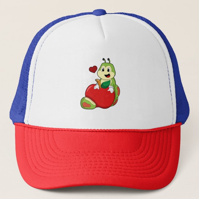 Vattenpelare med äpple keps (Framsida)