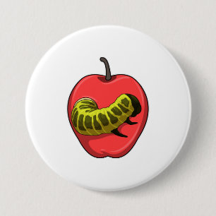 Vattenpelare med äpple knapp