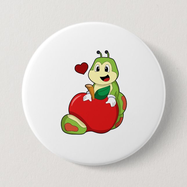 Vattenpelare med äpple knapp (Framsida)