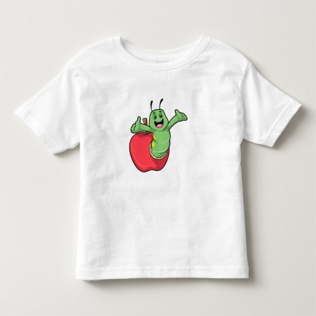 Vattenpelare med äpple t shirt (Framsida)