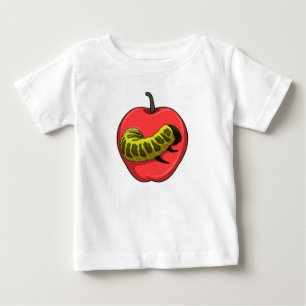 Vattenpelare med äpple t shirt