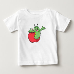 Vattenpelare med äpple t shirt